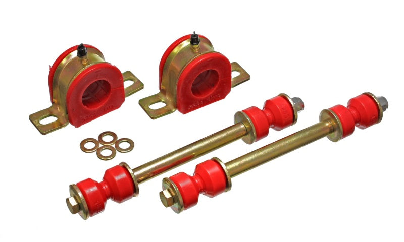 Energy Suspension Dodge 32Mm Sway Bar Set - Red - 0