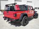 aFe Vulcan Series 3in-2-1/2in 304 SS Cat-Back 2020 Jeep Gladiator (JT) V6-3.6L w/ Black Tips-2