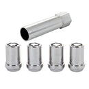 McGard Wheel Lock Nut Set - 4pk. (Tuner / Cone Seat) M12X1.25 / 13/16 Hex / 1.24in. Length - Chrome-6