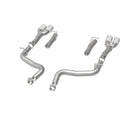 MagnaFlow Axle-Back, SS, 2.5in, Quad Split Rear 3.5in Tip 2015 Dodge Challenger 3.6L V6-20