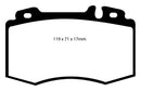 EBC 02-04 Mercedes-Benz C32 AMG (W203) 3.2 Supercharged Yellowstuff Front Brake Pads-3