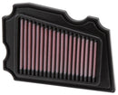 K&N 1987-2014 YAMAHA T2200 Replacement Air Filter-2