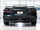 AWE Tuning 2020 Chevrolet Corvette (C8) Track Edition Exhaust - Quad Chrome Silver Tips-4
