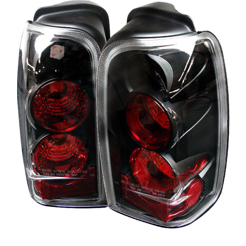 Spyder Toyota 4 Runner 96-02 Euro Style Tail Lights Black ALT-YD-T4R96-BK - 0