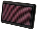 K&N Replacement Air Filter 10.188in O/S Length x 6.375in O/S Width x 1.063in H for 12 Honda Civic Si-1