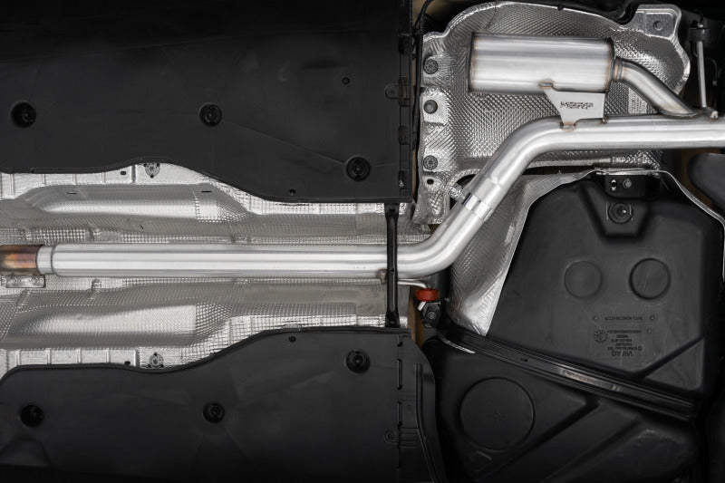 MBRP 2022 VW Golf GTI MK8 T304 SS 3in Cat-Back Exhaust 2.5in Dual Split Rear w/ Carbon Fiber Tips - 0