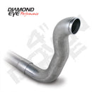 Diamond Eye DWNP 4in TB SGL W/ HX40 FLANGE AL DODGE 5.9L 2500/3500 89-93 4X4 ONLY-2
