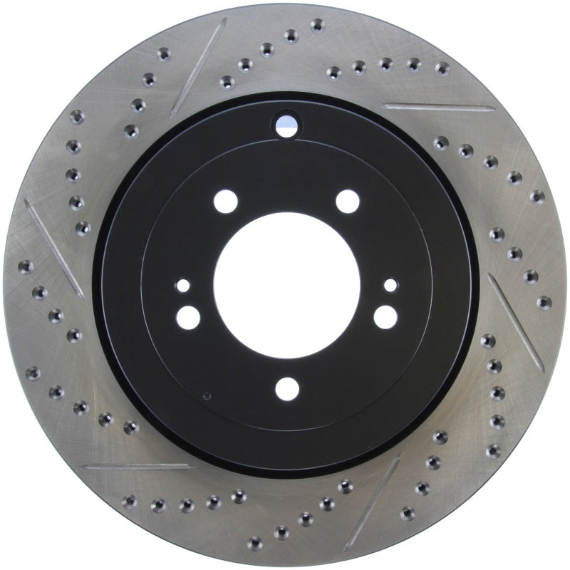 StopTech Slotted & Drilled Sport Brake Rotor - 0