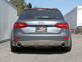 aFe MACH Force-Xp 13-16 Audi Allroad L4 SS Axle-Back Exhaust w/ Polished Tips - 0
