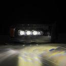 AlphaRex 02-05 Dodge Ram 1500 NOVA LED Proj Headlights Alpha Black w/Activ Light/Seq Signal-5