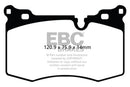 EBC 09-14 Mini Hardtop 1.6 Turbo J.C Works Yellowstuff Front Brake Pads-3