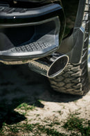 MBRP 20-23 Chevrolet Silverado 2500HD 6.6L Armor Plus T409 SS Single Side Exit 5in DPF Back Exhaust-3