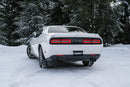 MBRP 2015+ Dodge Challenger 3.6L SS 2.5in Quad Tip Split Rear Exit w/ Carbon Fiber Tips - T304-4