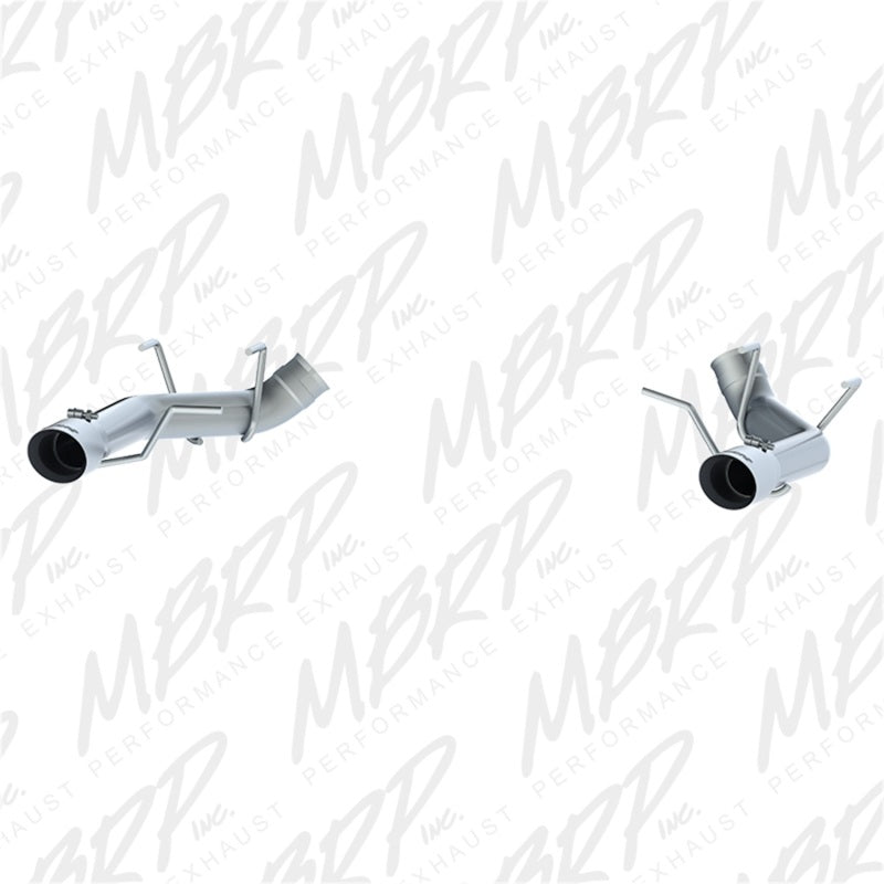 MBRP 2011-2014 Ford Mustang GT 3in Dual Axle Back Muffler Delete - T304 - 0