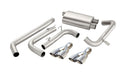 Corsa 1998-2002 Chevrolet Camaro Convertible Z28 5.7L V8 LS1 Polished Sport Cat-Back Exhaust-2