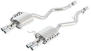 Borla 08-13 BMW M3 Coupe 4.0L 8cyl 6spd/7spd Aggressive ATAK Exhaust (rear section only)-2