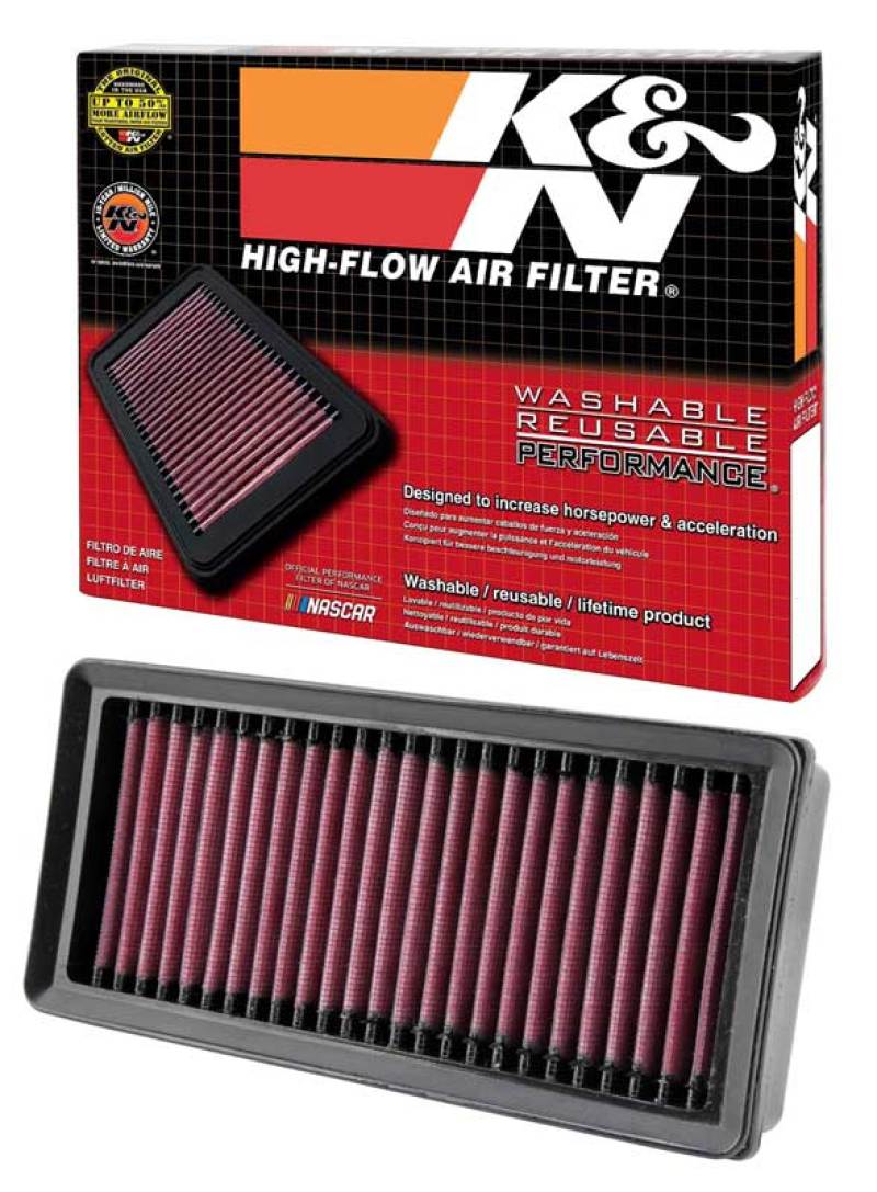 K&N 11-12 BMW K1600 GT Panel Air Filter - 0