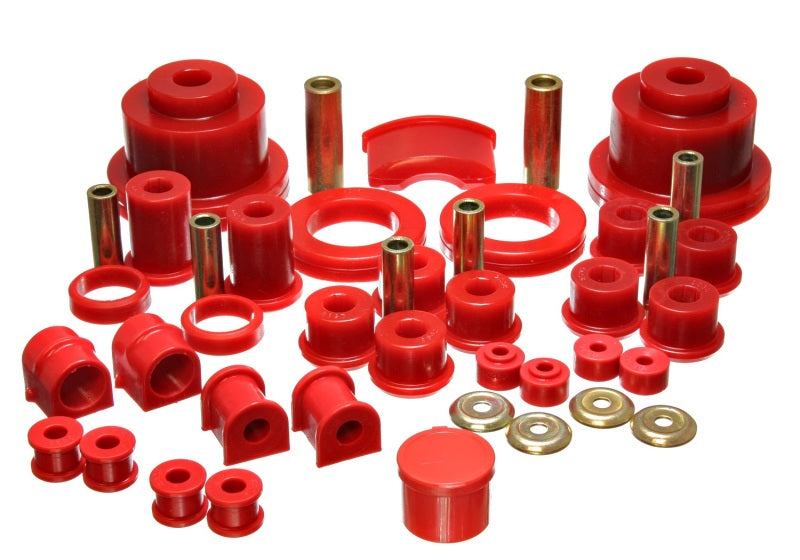 Energy Suspension 04 Pontiac GTO Red Hyper-flex Master Bushing Set - 0