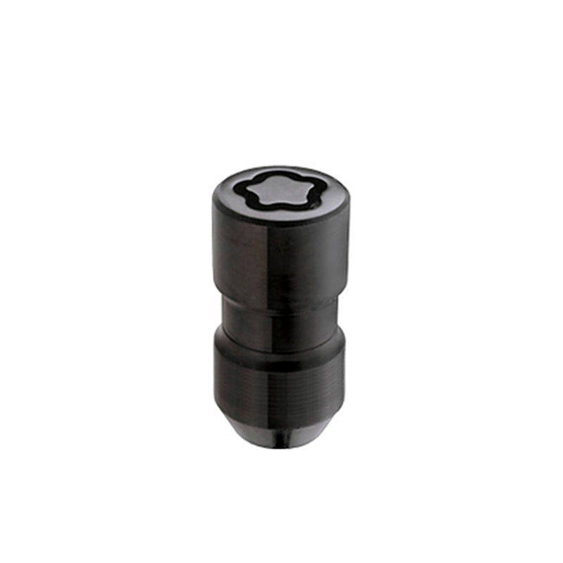 McGard Wheel Lock Nut Set - 4pk. (Cone Seat) M14X1.5 / 21mm & 22mm Dual Hex / 1.639in. L - Black - 0