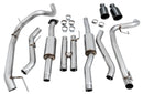 AWE Tuning 2017+ Ford Raptor 0 FG Performance Exhaust System - w/ Diamond Black Tips-5
