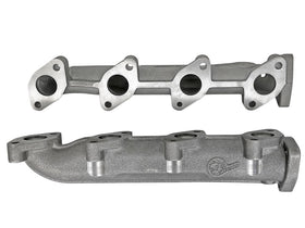 aFe BladeRunner Ported Ductile Iron Exhaust Manifold 08-10 Ford Diesel Trucks V8 6.4L (td) - 0