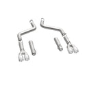 MagnaFlow Axle-Back, SS, 3in, Quad Split Rear 3.5 Tips 2015 Dodge Challenger incl SRT Hellcat-18