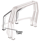 Go Rhino RHINO Bed Bar - Kickers - Chrome-1