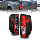 ANZO 2005-2021 Nissan Frontier LED Taillights Black Housing/Clear Lens-1