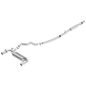 Ford Racing 2016-2017 Focus RS Active Sport Cat-Back Exhaust System w/ Polished Tips - 0