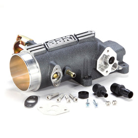 BBK 96-04 Mustang 4.6 GT 78mm Throttle Intake BBK Power Plus Series - Charcoal - 0