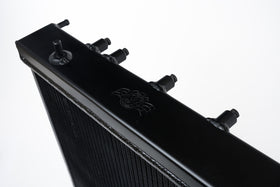 CSF 02-07 Subaru WRX/STI Radiator - Black Finish - 0