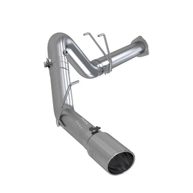 MBRP 2015 Ford F250/350/450 6.7L 4in Single Side Exit Aluminized Exhaust Includes 5in Tip - 0