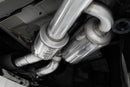 MBRP 2022 Kia Stinger 3.3L T304 SS Cat-Back Exhaust- Dual Split Rear Quad Outlet Uses Factory Bezels-3