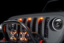 Oracle Universal Pre-Runner Style LED Grill Light Kit (New Style) - Amber w/Clear Lens-2