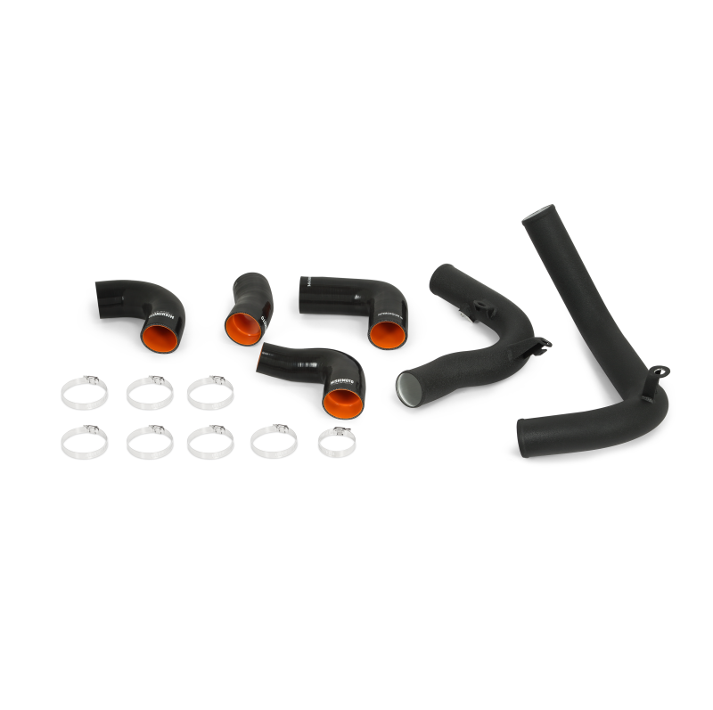 Mishimoto 2015+ Volkswagen MK7 GTI / Golf R Intercooler Pipe Kit Wrinkle Black - 0