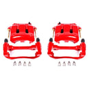 Power Stop 05-14 Ford Mustang Front Red Calipers w/Brackets - Pair-1