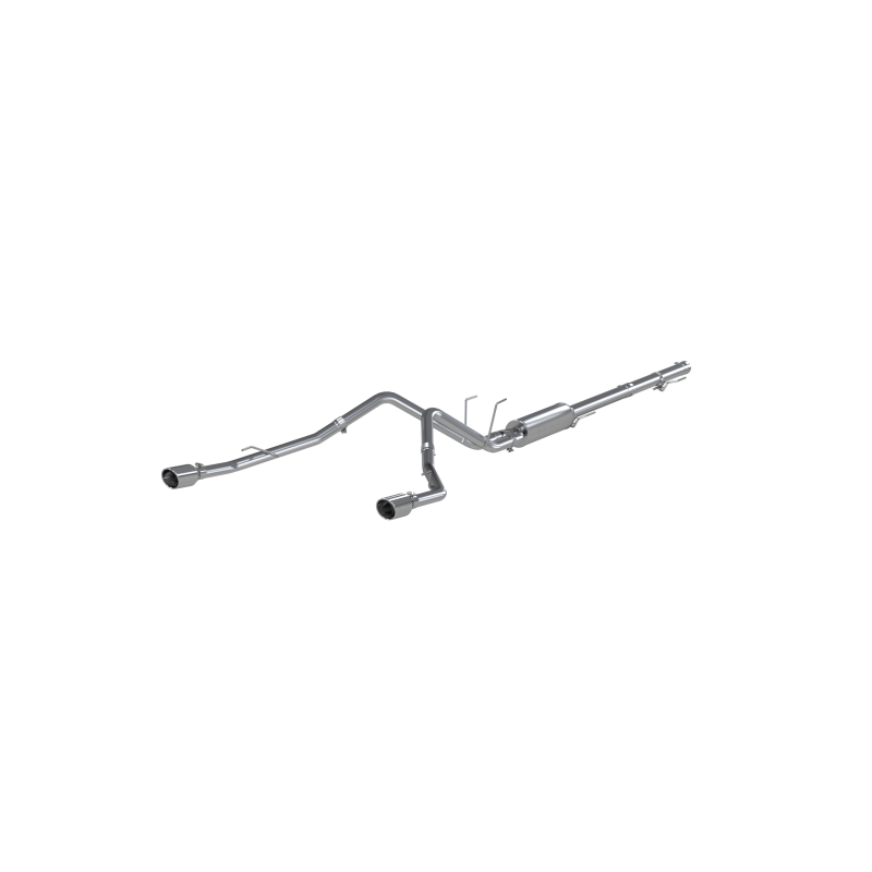 MBRP 2009 Dodge Ram 1500 5.7L Cat Back Dual Split Rear - 0