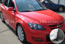 Rally Armor 04-09 Mazda3/Speed3 Basic Black Mud Flap w/ Black Logo-1