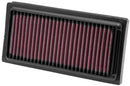 K&N 08-09 Harley-Davidson XR1200 74 CI / 10-12 XR1200X Sportster 74 CI Replacement Air Filter-1