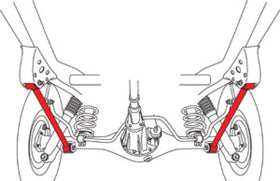 SPC Performance Toyota Lower Control Arms - 0