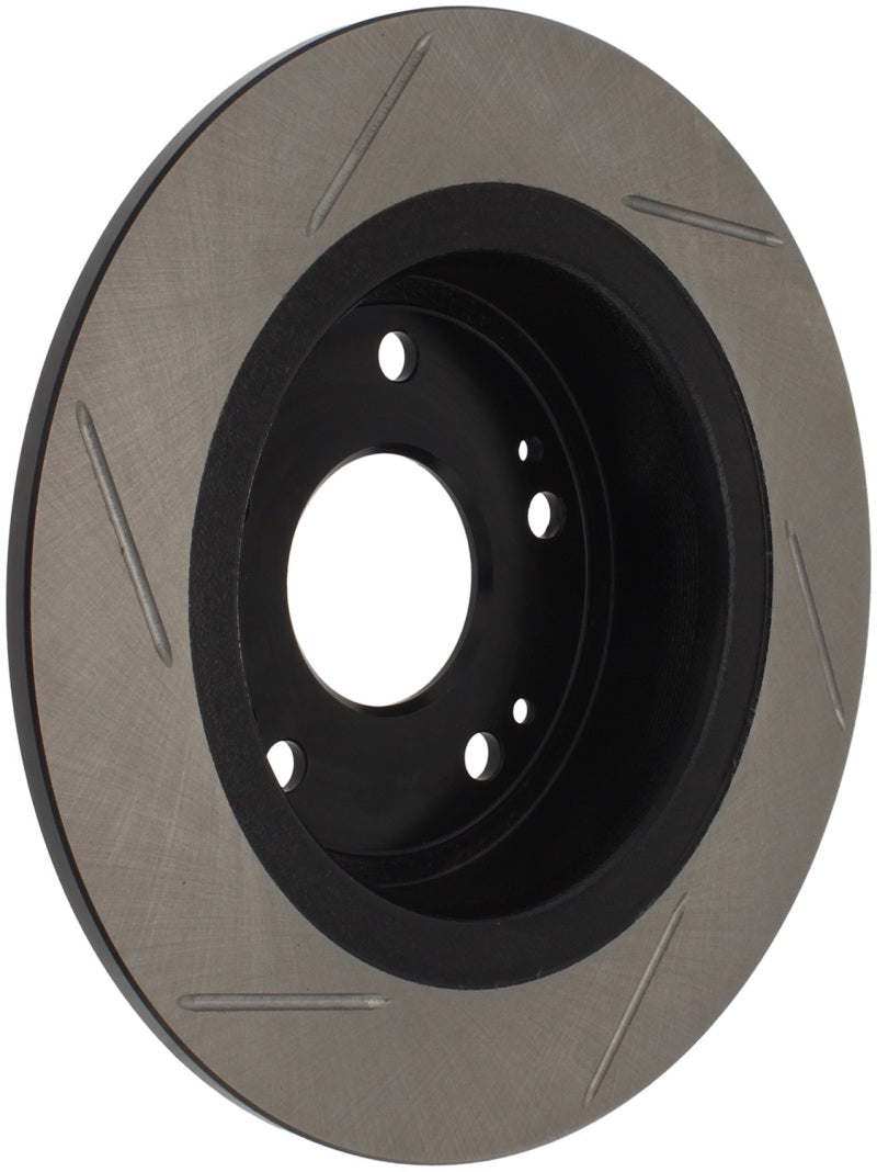 StopTech Power Slot 09-10 Acura TSX / 08-10 Honda Accord Rear Left Slotted Rotor - 0