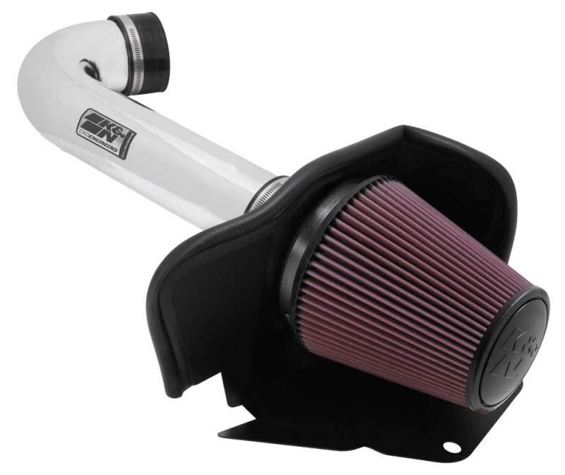 K&N 11 Jeep Grand Cherokee 5.7L V8 / 11 Dodge Durango 5.7L V8 High Flow Performance Intake Kit - 0