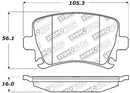 StopTech Performance 06-09 Audi A3 / 05-09 Audi A4/A6 / 08-09 Audi TT / 06-09 VW GTI / 06-09 Jetta-2