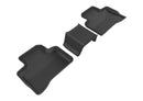 3D MAXpider 20162020 Mercedes-Benz GLC-Class X205 Kagu 2nd Row Floormats - Black-1