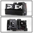 xTune 92-94 Blazer Full Size Corner/LED Bumper Headlights Black HD-JH-CCK88-LED-AM-BK-SET-10