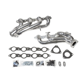 BBK 99-04 GM Truck SUV 4.8 5.3 Shorty Tuned Length Exhaust Headers - 1-3/4 Silver Ceramic - 0