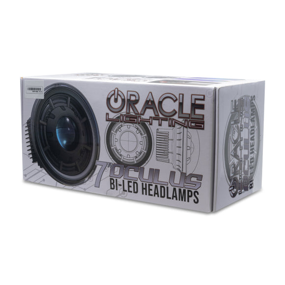 Oracle Oculus 7in Bi-LED Projector Headlights for Jeep Wrangler JK - 6000K