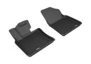 3D MAXpider 2018-2020 Toyota Camry Kagu 1st Row Floormat - Black-1