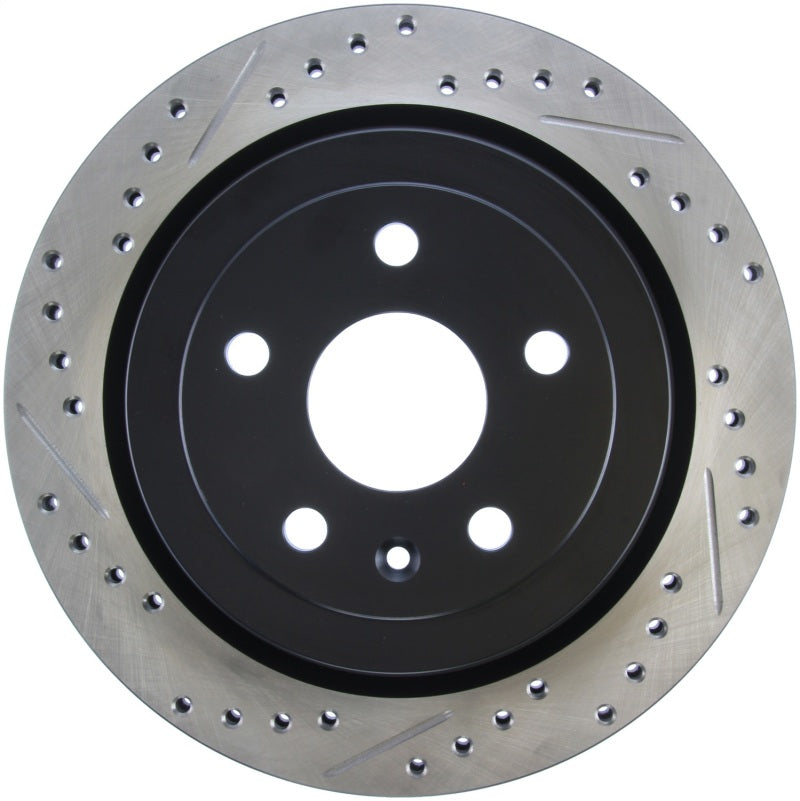StopTech Slotted & Drilled Sport Brake Rotor - 0