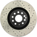 StopTech 09 VW Passat CC / 06-09 Passat Slotted & Drilled Left Front Rotor-7